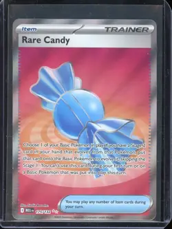 Rare Candy Pokemon Card (Mega Evolution 175/132) Full Art Ultra Rare - Image 1
