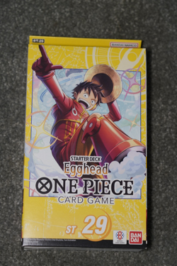 New & Sealed! One Piece Card Game: Egghead Starter Deck ST-29 English Bandai - Image 1