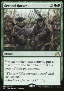 Second Harvest - Shadows over Innistrad | MTG Card - Image 3