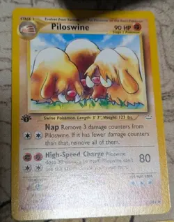 Lot Of 12 Pokemon Cards - 1st Edition NEO REVELATION - Image 5