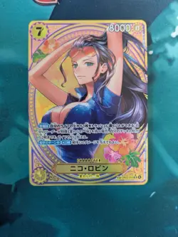 Nico Robin SR SP EB03-055 Japanese ONE PIECE Card Heroines Edition - Image 1
