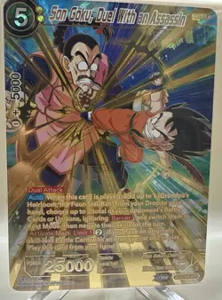 Dragon Ball Super Card Game Son Goku Duel with an Assassin BT22-088 SPR - Image 1