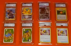 Pokemon graded card lot of 8 slabs - Image 1