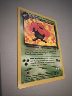 Dark Vileplume 30/82 Team Rocket Rare Pokemon Card NM - Image 1