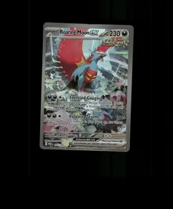 FAN-ART READ DESCRIPTION BELOW HOLO Roaring Moon Card Pokemon Card p2 - Image 1
