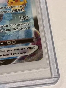 Pokemon TCG Glaceon VMAX Evolving Skies Holo Ultra Rare Card 209/203 - Image 5