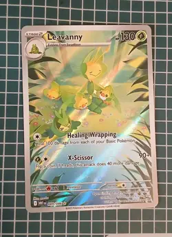Pokemon Leavanny 089/086 Sv: White Flare Illustration Rare Holo TCG English Card - Image 4