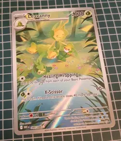 Pokemon Leavanny 089/086 Sv: White Flare Illustration Rare Holo TCG English Card - Image 5
