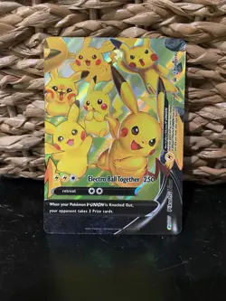 Pikachu V-Union SWSH142 SWSH: Sword & Shield Promo Cards Holo - Image 1