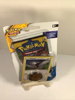 Sun and Moon Base Checklane Blister Booster Pack Pokemon Trading Card Game TCG - Image 3