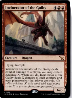 Incinerator of the Guilty Murders at Karlov Manor Regular NM Mythic 0132 - Image 1