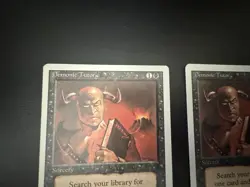 🔥 MTG Demonic Tutor (Revised Edition) (LP) 🖤 selling separately, available 2 - Image 2