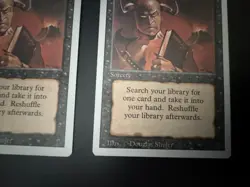 🔥 MTG Demonic Tutor (Revised Edition) (LP) 🖤 selling separately, available 2 - Image 4