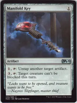 Manifold Key – MTG Core Set 2020 230/280 Uncommon NM - Image 1