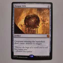 Magic the Gathering MTG Torpor Orb Mint - Image 1