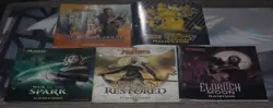 (4) Lot of Magic the Gathering Players Guides from Fat Pack, + 1 Pokemon Book - Image 1