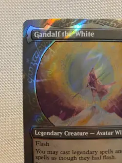 MTG Gandalf the White Showcase Surge Foil LTR NM Foil - Image 2