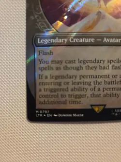 MTG Gandalf the White Showcase Surge Foil LTR NM Foil - Image 5