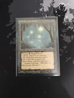 Will-o'-the-Wisp Hand Painted Altered Extended Art - Image 1