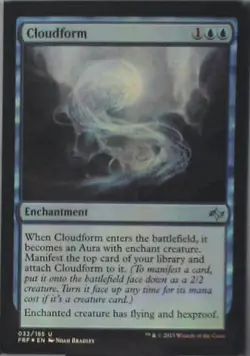 Cloudform - Fate Reforged: #32, Magic: The Gathering - Foil Lp C250 - Image 1