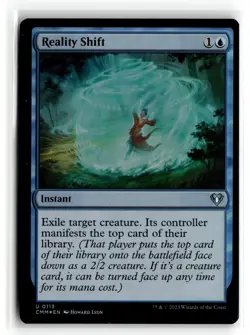 MAGIC TG: Commander Masters #113 Reality Shift Uncommon,Foil .M2A - Image 1
