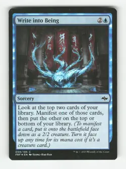 Write into Being C Fate Reforged 59 LP Foil MTG - Image 1