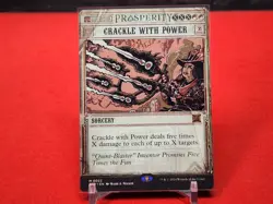 Crackle with Power Outlaws of Thunder Junction: Breaking News Regular NM - Image 1