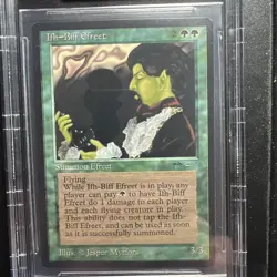 MTG Arabian Nights Ifh-Biff Efreet BGS 9 Quad++ Mint w/ x2 9.5 subs 1993 - Image 5