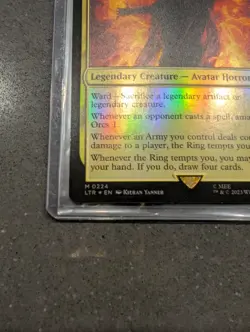 Magic: The Gathering Sauron, the Dark Lord Universes Beyond Foil Mythic 224 2023 - Image 4