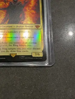 Magic: The Gathering Sauron, the Dark Lord Universes Beyond Foil Mythic 224 2023 - Image 5