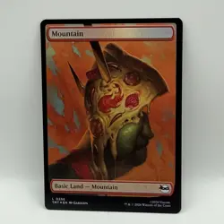 Magic the Gathering - Set of FOIL Pizza Lands - #0253 - 0257 - TMNT - NM - Image 2