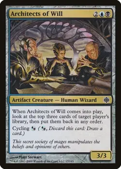 MTG x2 ARCHITECTS OF WILL 2x NM-MINT Alara Reborn ARB (Free Shipping!) EDH Magic - Image 2