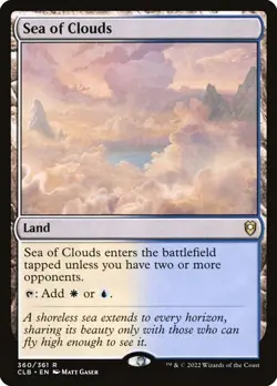 Magic The Gathering: Sea of Clouds, Cmdr Legends Battle for Baldur's Gate (CLB) - Image 1