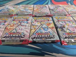 Pokemon TCG - Prismatic Evolutions Booster Packs Lot Of 10 - Image 2