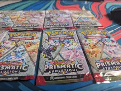 Pokemon TCG - Prismatic Evolutions Booster Packs Lot Of 10 - Image 3