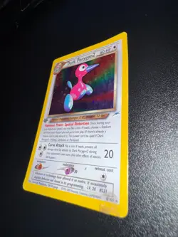 Dark Porygon2 8/105 1st Edition Holo Pokemon Card Neo Destiny WOTC Played - Image 1