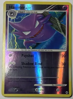 Pokemon Haunter Platinum Arceus Reverse Holo Card 42/99 - Image 1