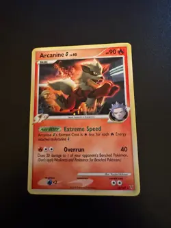 Arcanine G 15/147 Supreme Victors Holo Rare Pokemon Card 2009 LP Team Galactic - Image 3