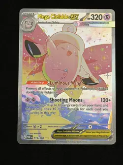 Pokemon TCG Mega Clefable Ex Perfect Order 119/088 - Image 1