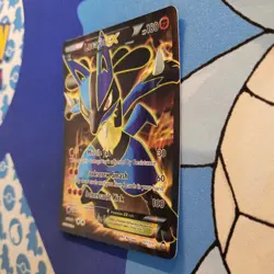 Pokemon Lucario EX 107/111 Furious Fists Ultra Rare - Image 3