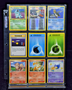 Pokemon Card Lot Vintage Lot of 9 Cards 1999 2002 2006 2009 - Image 1