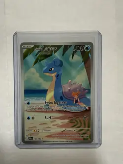 Pokemon Misty's Lapras Sv10 Destined Rivals Illustration Rare Holo 110HP 194/182 - Image 1