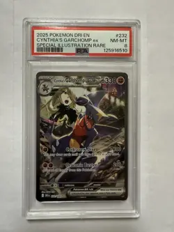 Pokemon Cynthia's Garchomp ex 232/182 Destined Rivals Rare Holo - Image 1