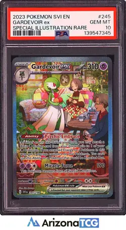 Pokemon 2023 Gardevoir ex 245/198 SIR Scarlet & Violet GEM MINT PSA 10 - Image 1