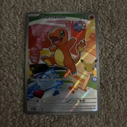 Charmander Pokemon MEP 038 First Partner Illustration Rare Promo - Image 1