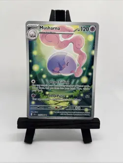 Pokemon Musharna 117/086 Sv: Black Bolt Illustration Rare Holo English NM - Image 1