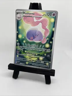 Pokemon Musharna 117/086 Sv: Black Bolt Illustration Rare Holo English NM - Image 2