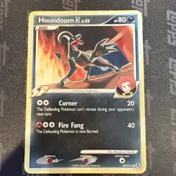M/NM Pokemon Houndoom 65/111 Rising Rivals LP - Image 1