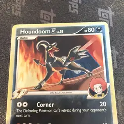 M/NM Pokemon Houndoom 65/111 Rising Rivals LP - Image 2