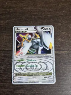 Pokemon TCG Arceus Lv.X 94/99 Platinum Arceus Holo Ultra Rare 2009 - Image 1